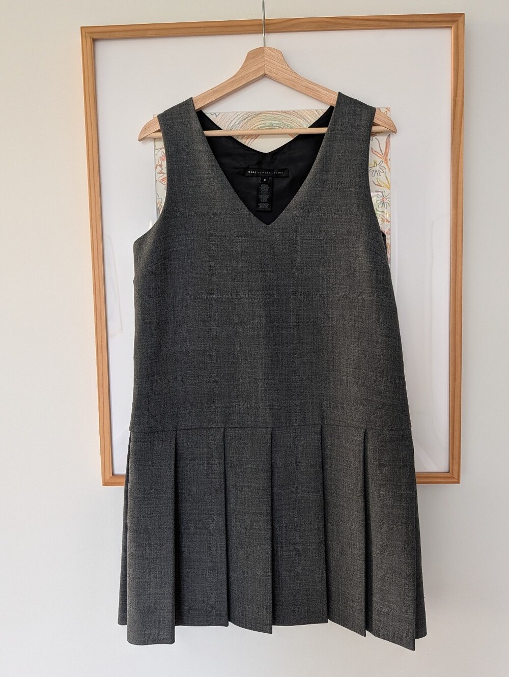 Marc by Marc Jacobs Pleated Skirt Shift Dress